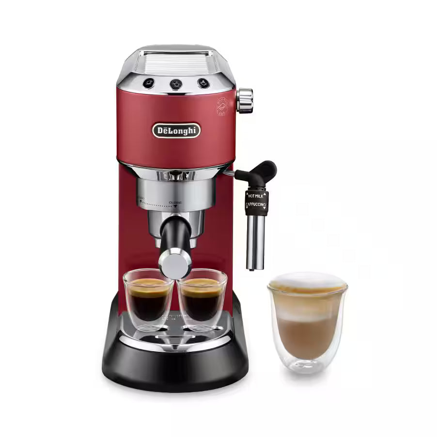 De'Longhi Dedica Machine à Expresso Rouge