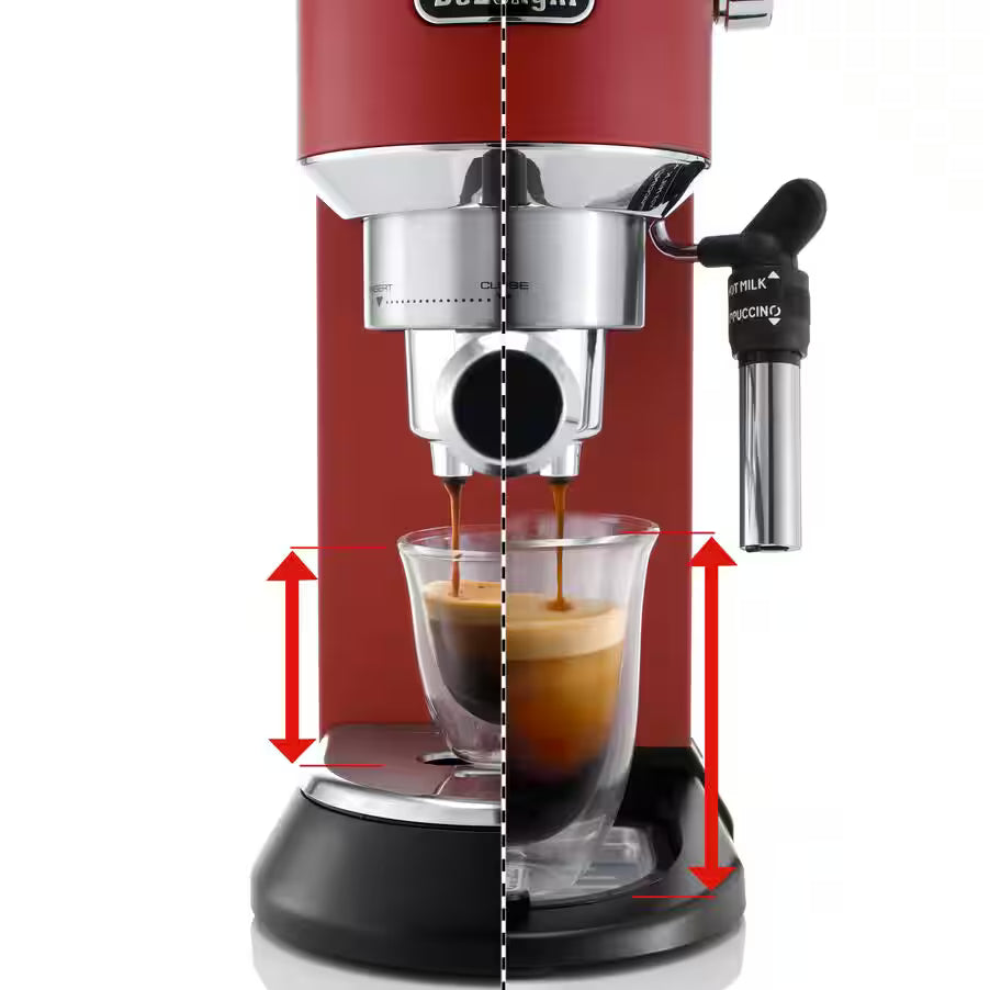 De'Longhi Dedica Machine à Expresso Rouge – Image 3